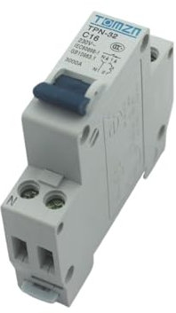 JBGBAL Mini disjoncteur DPN 1P+N 16A MCB