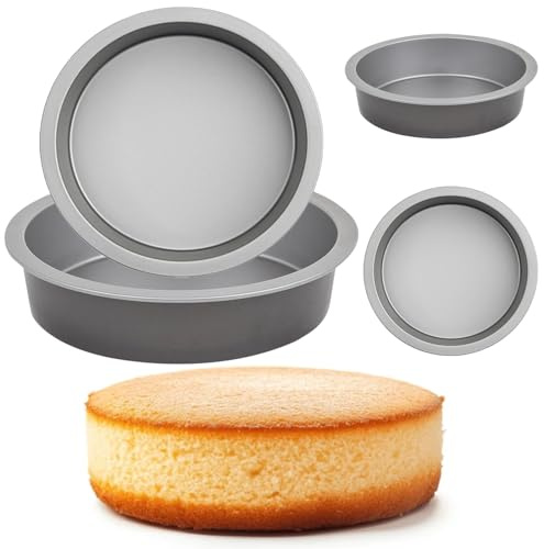 Pluto Packaging 23cm Loose Base Sandwich, Cake & Cheesecake Tin Oven Safe Baking Pan (1)