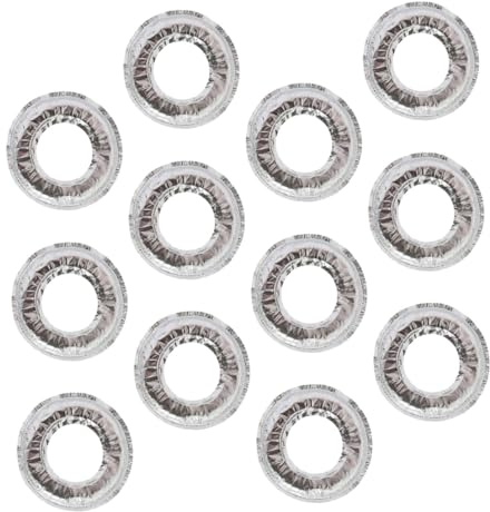 Gasherd Einsätze aus Aluminiumfolie, Silber, Küche | Brennerabdeckung, Leicht zu Verwenden, gegen Fettflecken, Abnehmbar und Zuschneidbar, 40 Stück Packung für Küche