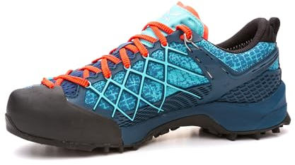 SALEWA, Wildfire Gore-Tex Damen Zustiegsschuhe, Blau, 36.5