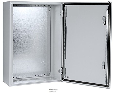 Eldon Schaltschrank, Wandgehäuse eintürig mit Montageplatte (HxBxT/mm) 350 x 250 x 155