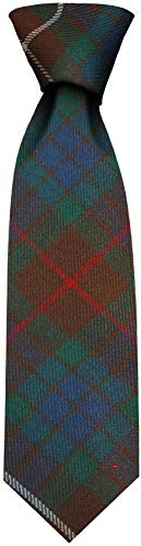 I LUV LTD Gents Neck Tie Fraser Hunting Ancient Tartan Lightweight Scottish Clan Tie