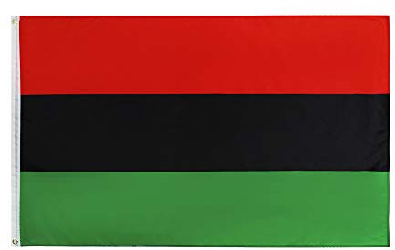 ANJOR Unia-Flagge, 90 x 150 cm, Schwarz