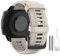 ANBEST Armbändern Kompatibel mit Garmin Instinct/Instinct 2 Armband, Weiches Silikon Uhrenarmband Sport Ersatzarmband für Garmin Instinct, Tundra Weiß