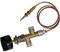 P1TOOLS Niederdruck LPG Propangas Kamin Feuerstelle Flammenausfall Sicherheitsregelventil Kit (Niederdruck Propanventil mit 3/8 Zoll Flare Einlass & Auslass), geeignet für Gasgrill, Heizung,