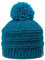 GIESSWEIN Beanie Hochanger - Damen Mütze aus Alpaka- & Merinowolle, Warm gefütterte Bommelmütze, Frauen Wintermütze