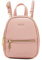 FANDARE Zaino Donna Piccolo Borsa a tracolla Zaino Pelle Zainetto Zaino Casual Borsa Zaino Elegante Zainetti Borsa da scuola Viaggio Daypacks Rosa