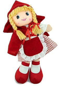Teorema Stoffpuppe Märchen-Carlotta, Stoffpuppe, Spielzeug für Kinder, Höhe 30 cm
