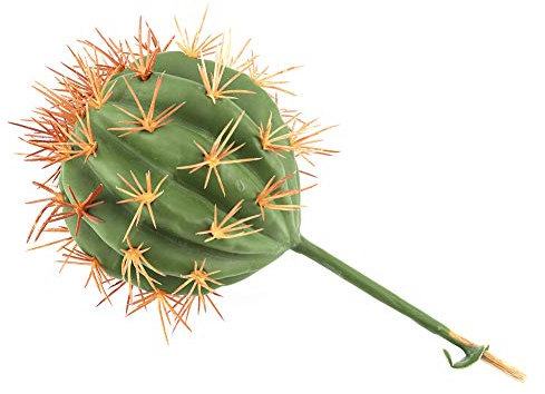 BORDSTRACT Cactus Falso, Bola de Cactus Artificial sin Maceta, Plantas suculentas de plástico para decoración del hogar