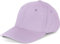 styleBREAKER Unisex 6-Panel Baseball Cap | gebürstete Baumwolle | Klettverschluss verstellbar | einfarbiges Basecap für Damen und Herren, Farbe:Flieder