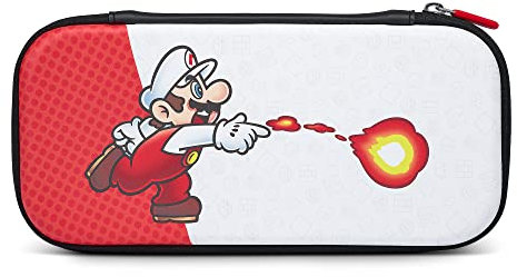Custodia sottile PowerA per Nintendo Switch - modello OLED, Nintendo Switch o Nintendo Switch Lite - Fireball Mario