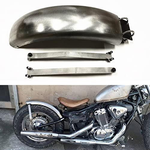 TPARIS Motorrad Hinten KotflüGel für Honda Shadow Steed 400 600 VLX 400 600 Hinterrad Reifen Hugger Kotflügel Verlängerung Spritzschutz Body-Styling-Trim