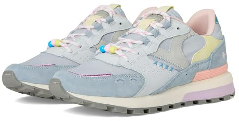 victoria Luna Nylon & Suede, Azul, 7 UK