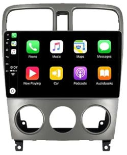9 Zoll Android 12 HD Doppel DIN Radio Für Subaru Forester SG 2004-2008 Mit GPS Navigation Wireless Carplay Und Android Auto Unterstützt Bluetooths Mit Mirror Link Rückfahrkamera ( Color : S1 1+16G )
