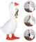 uinnossvc Magnetischer Entengans-Schlüsselhalter, Entenform, Schlüsselaufbewahrung, niedliches Harz-Enten-Gans, Schlüsselaufbewahrung, Hängeregal, Heimdekoration, Desktop-Ornament für Tisch, Küche,