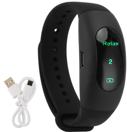 Schlafhilfe Maschine, Einschlafhilfegerät Für Erwachsene, Schlafhilfe Armbanduhr Gerät zur Angstlinderung 3 Modi 6 Stärken Mikrostrom Schlafhilfegerät Für Erwachsene Linderung von Angstzuständen