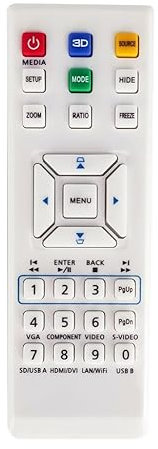 Ersatz Fernbedienung für Acer Beamer/Projector P1385W | P1385WB | P1387W | P1502 |