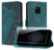 JayModCase Funda para Huawei Mate 20 Pro, PU Piel Flip Carcasa con [Huawei Mate 20 Pro Protector de Pantalla] Cierre magnético Soporte Plegable Tarjetas y Cartera (Verde)