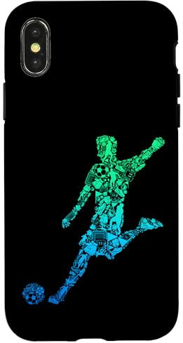 iPhone X/XS Football Player Boys Kids Youth Men Case