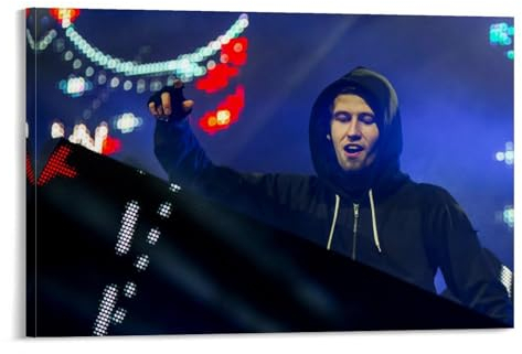 Alan Walker 2 Musikposter, Albumcover-Poster, Bandposter, Retro-Poster, Schlafzimmer, Musikposter, Rapper-Poster, Wandkunst, Leinwandposter, Raumdekoration, ästhetische Poster, Druck, Dekoration,