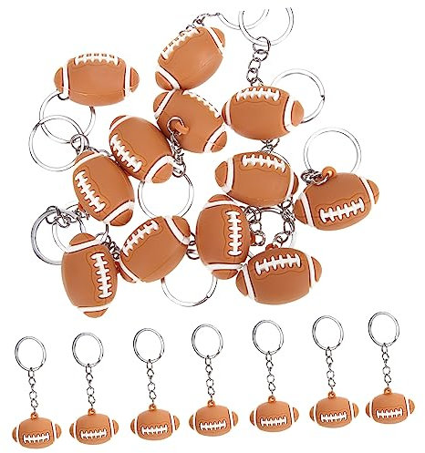 Gogogmee Sport-schlüsselring mit Karabinerverschluss für Rugby-fans Vielseitig Einsetzbar Schlüsselanhänger Aus Kunststoff