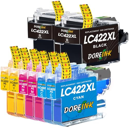 LC422XL Patronen Value Pack für Brother LC422XL LC422 LC-422XL Druckerpatronen Multipack für Brother MFC-J5340DW Patronen für Brother MFC-J5345DW MFC-J5740DW MFC-J6540DW MFC-J6940DW(8er-Pack)