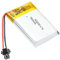 3.7V 300mAh 602030 Rechargeable Lipo Batterie Remplacement Lithium Polymère avec SM-2P Connecteur pour écouteurs, Jouets RC, Balance numérique, Beauté Instrument Batterie