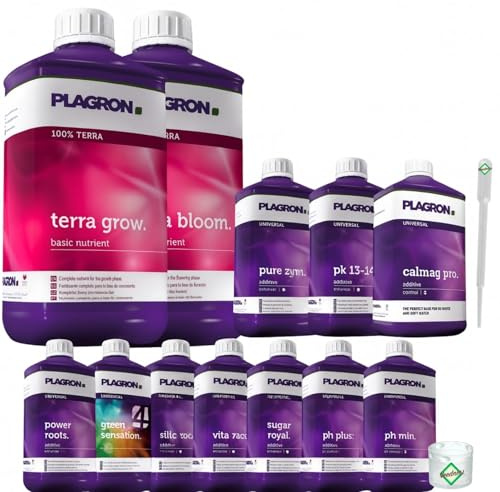 Weedness Plagron All-Star Pack All Big Extrem Terra - Grow Anbau Indoor Outdoor Bio Dünger NPK Mineralisch Flüssig