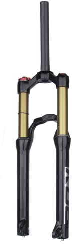 Funien Forcelle per bicicletta Forcelle ammortizzate per bici ad alte prestazioni - Asse a sgancio rapido/barile in lega di alluminio Spalla da 20/24 pollici/filo Forcella anteriore Controllo Fat Bike