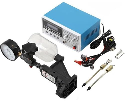 lwjunmm Diesel Einspritzdüsen Tester Prüfgerät Abdrückgerät InjektorS60H,Common Rail Injector Tester zum Einstellen des Einspritzdüsendrucks und zum Testen