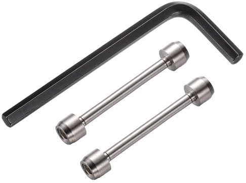 Uionpma Watch Screw Tube Compatible with Tissot T048.417/427 Men's T-Race T-Sport Watch, Silver