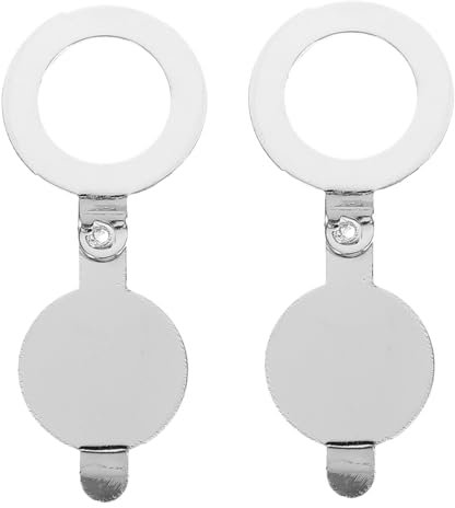 Angoily 2stücke Kupfer Türspion Abdeckung Privacy Peephole Cover Anti-blickschutz Mit Weitwinkel Sichtschutz Für Haustür Und Büro Langlebige Schutzplatte Aus Vollkupfer