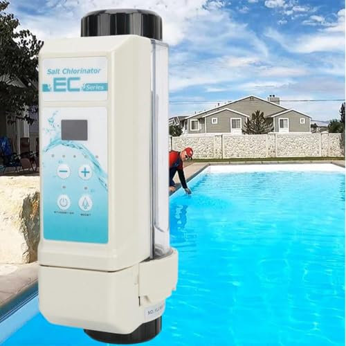 Chlorateur électrolytique au sel pour piscine avec fonction de surveillance du niveau d'eau et fonction de nettoyage automatique. Piscine spa,100M³/20g/hr