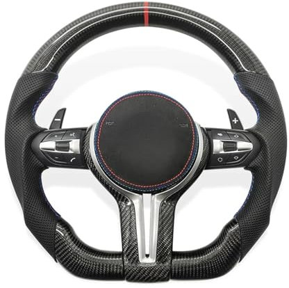 Carbonfaser-Autolenkrad, Kompatibel Für BMW E90 E91 E92 E93 E70 E71 E72 E53 E89 E86 E84 E83 E92 E93 E81 E87 E82 E88 E46 E60 E38 E39