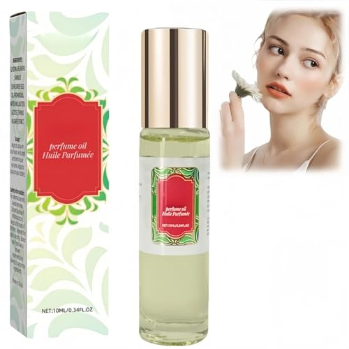 Vanillas Amber Perfume Oil,Lang Anhaltender Haut-Körpernebel mit Vanille&Amber,Extrait De Parfüms Aromatischer Körper,Vanilla Perfume Oil,Vanille Parfümöl,Tragbares Parfümspray für Dating-Reisen