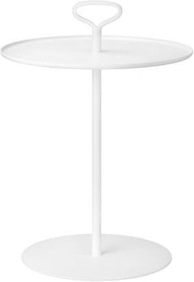 blomus Garten Beistelltisch -Porter- | Outdoor Tisch & Terrassentisch | Farbe White | Balkon & Gartenmöbel