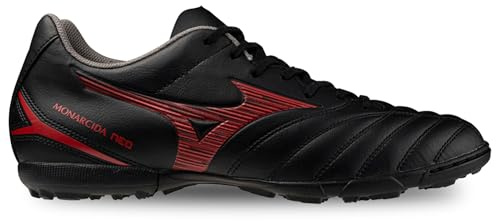 Mizuno Monarcida Neo III Select As Scarpe da Calcetto Uomo, Nero/Rosso, 42 EU - P1GD2525-00