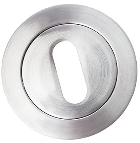 Zoo Hardware ZPZ002-SC Standard Profile Satin Chrome Finish Escutcheon