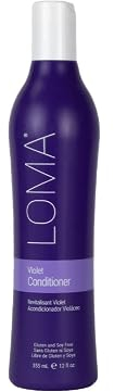 LOMA Lila Spülung 355mL |Für Männer und Frauen | Blondes und graues Haar > verstärkt das Farbpigment | Natürlich mild feuchtigkeitsspendend und 100% Paraben-frei | Pflegt und hydratisiert das Haar