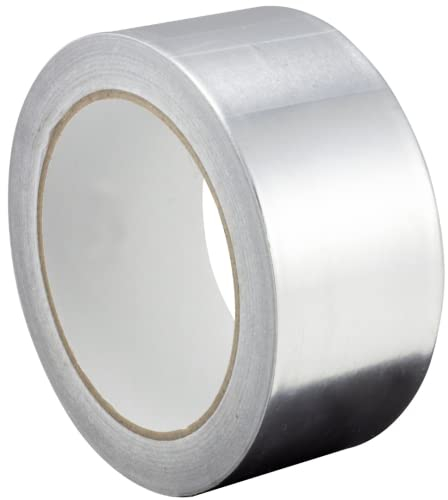 GOCABLETIES Aluminium Klebeband, selbstklebendes Alu Klebeband, silber, Wasser- und hitzebeständig Band zum Versiegeln, Reparieren und Isolieren,