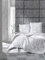 ZIVREHOME Bettwäsche Set dreiteilig, 240x220cm Bettbezug, Baumwollle, Grau, Alone V1