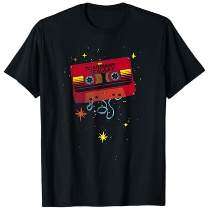 Marvel Guardians of the Galaxy Awesome Tape Graphic T-Shirt T-Shirt