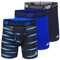 New Balance Herren-Boxershorts ohne Eingriff, Pigment/Team Royal/Bolt, M