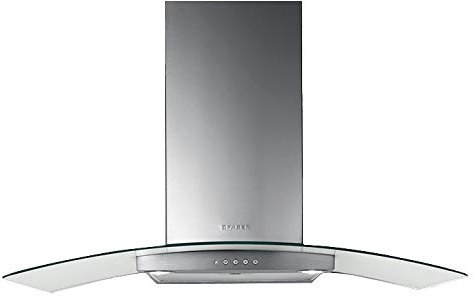 Faber - Cappa a parete RAY finitura acciaio inox e vetro da 90 cm