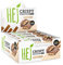 HEJ Crispy Proteinriegel Snack – Low Sugar Eiweißriegel | 14g Protein & 167 kcal pro Riegel | Vegetarisch & ohne Palmöl – 12x45g Cookie Dough