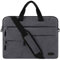 Borsa Porta PC Tracolla 15,6 Pollici Uomo Donna Laptop Sleeve Borsa Notebook Computer Portatile Sottile Impermeabile Lavoro Viaggio Borsa Grigio Scuro