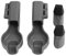 DR1 - Rallonges de Train d'Atterrissage pour Drones DJI Mavic 2 Pro et Mavic 2 Zoom, Accessoires pour une Stabilité et une Absorption des Chocs Accrues, Support de Jambe Pliante - Gris