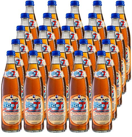 Club-mate ICE Tea Kraftstoff 25 Flaschen je 0,5l incl Mehrweg Pfand