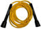 Ampro Zoom Adjustable Speed Skipping Rope 11ft - Jump Rope - Skip - Skill - Training - Exercise (Black/Yellow)