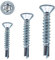 Generisch Bohrschrauben Ø 2,9-6,3 Stahl verzinkt 7504 P selbstschneidend Senkkopf Torx (25 Stück, 6,3 x 60 mm)